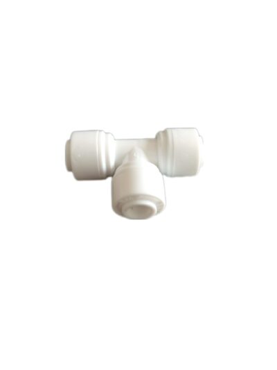 Tee de 1/4" conexion rapida las 3 vias